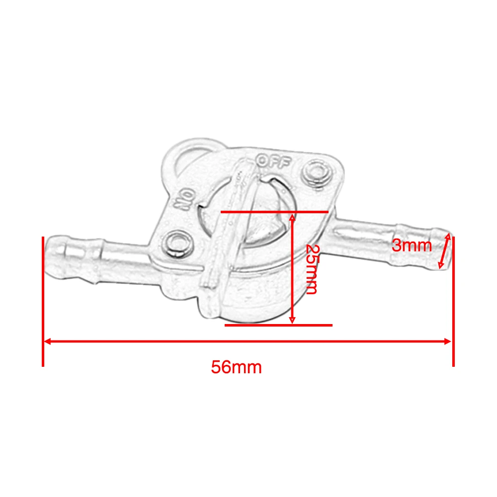 ZSDTRP 6 мм бензин топливный кран клапаны вкл/выкл переключатель+ масляная трубка+ Масляный фильтр Встроенный спускной кран яма грязи Квадроцикл Мотоцикл ATV Скутер