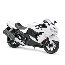 Maisto 1:12 Kawasaki Ninja ZX-14R (белый) литья под давлением модель мотоцикла обувь для мальчиков игрушечные лошадки