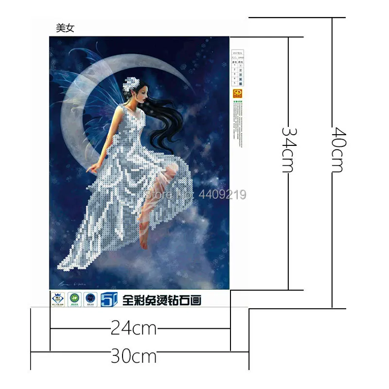 4 стиля круговой Дрель Алмаз живопись CrossStitch богиня фея девичья Ангел Девушки модели рисунок игрушки комплекта подарки