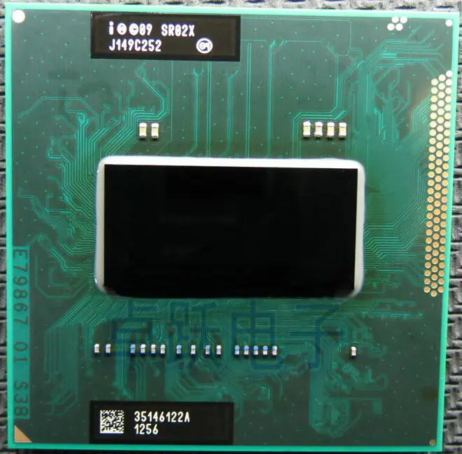 Оригинальный intel I7 2860QM 2 5G 3 6G 8M SR02X CPU HM65 HM67 оригинальная официальная версия ноутбук