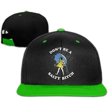 Bowlife Don't Be A Salty Bitch унисекс Регулируемая Хип-хоп бейсболка Snapback Спортивная Кепка