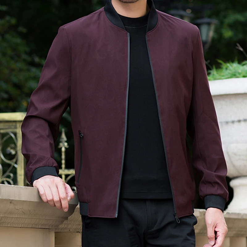 Mu Yuan Yang Brand Mens Bomber Jacket Men Baseball Jackets Coat Solid Color 50% off Casual Jacket Overcoat For Male Clothing