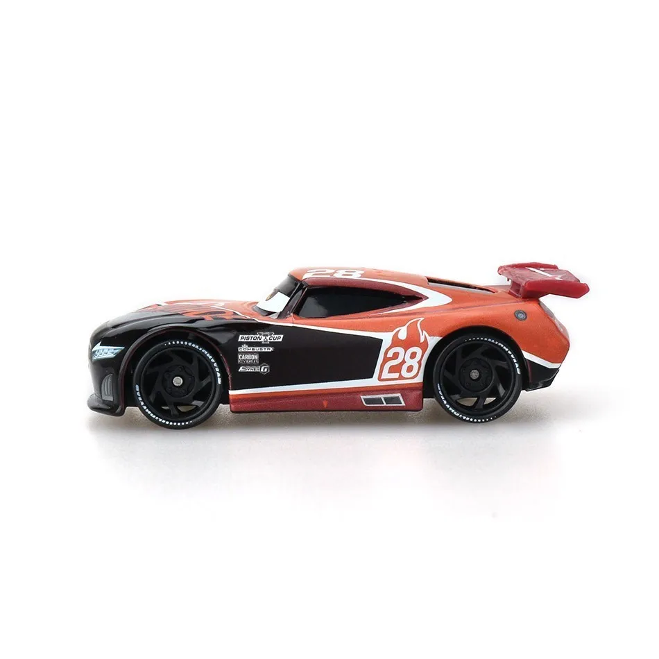 Disney Pixar Cars 2 3 Lightning 39 style McQueen Mater Jackson Storm Ramirez 1:55 литье под давлением автомобиль металлический сплав мальчик малыш игрушки подарок - Цвет: 28