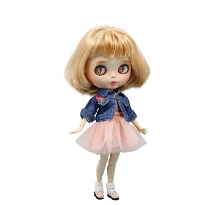 30 см 12 дюймов 1/6 BJD Кукла Одежда Джинсы Одежда и платье костюм для Blyth куклы игрушки DIY BJD Кукла аксессуар для продажи в подарок