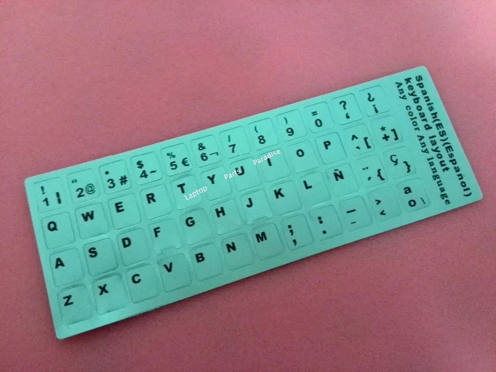 Espanhol de Alta Teclado de Computador o Envio Gratuito de 50 Lote Qualidade Adesivos Pçs –