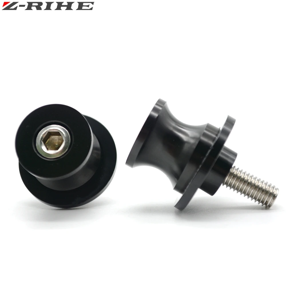 10 мм катушки Swingarm Слайдеры для мотоциклов Kawasaki ER 6N ER6N 2006 2016 2007 2008 2009 2010 2011 2012 2013 2014