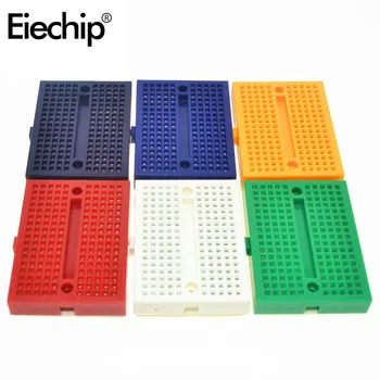 

10Pcs For arduino breadboard SYB-170 Mini Solderless Prototype breadboard Experiment Test Breadboard 170 Tie-points 35*47*8.5mm