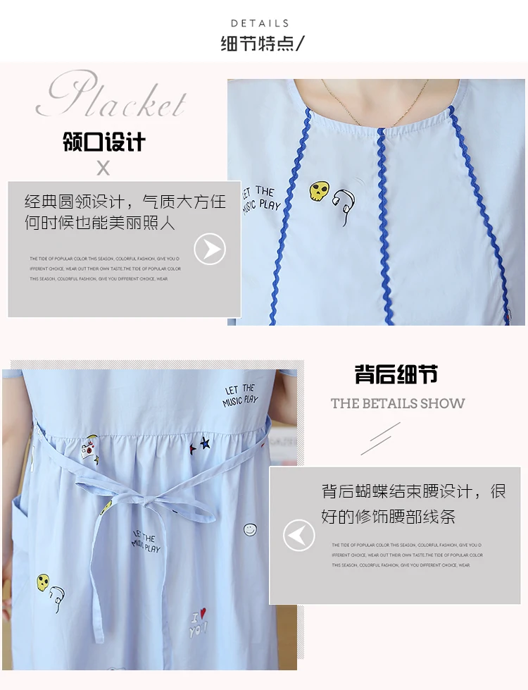 coreana branco vestidos para grávidas de comprimento
