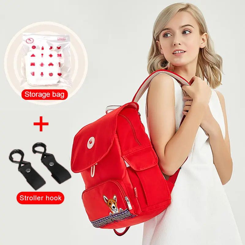 Baby Diaper Bag Large Capacity Waterproof Mummy Maternity Travel Backpack Organizer Nappy