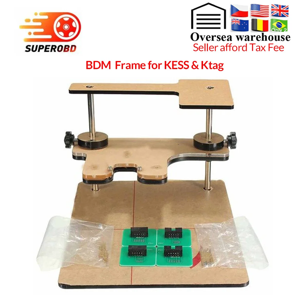 

kingbolen BDM Frame full set Work BDM Programmer CMD 100 With Aapters Fits For FGTECH bdm100 kess ktag k-tag ECU programmer tool