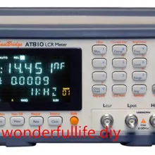 Абсолютно AT810 Цифровой LCR метр Точность 0.1% частота 100 Гц 120 Гц 1 кГц 10 кГц