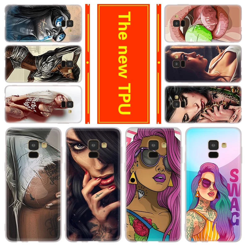 Роскошный чехол для Samsung A72 A71 A70 A52 A51 A50S A50 A42 A32 A21S A20S A20 A30 A12 5G A8 A7 A6 плюс 2018 пикантные