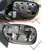 Cafoucs Car Mirror Cover For Toyota Corolla 2004-2006 Rearview Mirror Housing 87945-02900 87915-02900 ► Photo 3/6