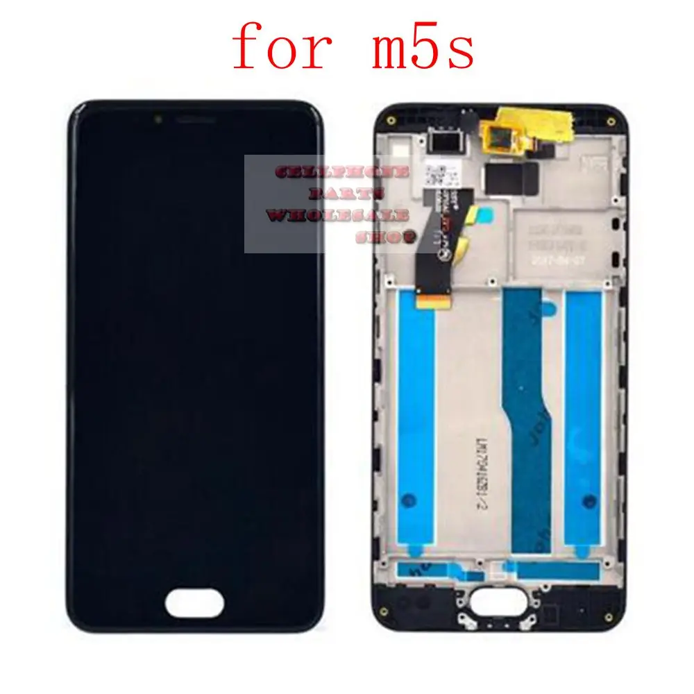 

Lcd Display Pantalla+Touch Glass Digitizer Assembly for Meizu M5S M612M M612Q M612H replacement screen white/black