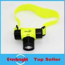 10 шт./лот 2000lm 30 м Diver Дайвинг 18650 или 3x AAA CREE XM-L2 xm-l T6 светодиодные фары фонарик факел водонепроницаемый свет лампы