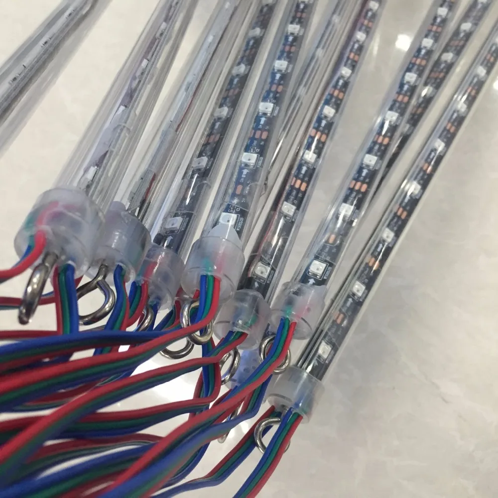 

360 degree 0.5 meter long WS2812B digital meteor light;DC5V input;Dj,Disco,Bar meteor light