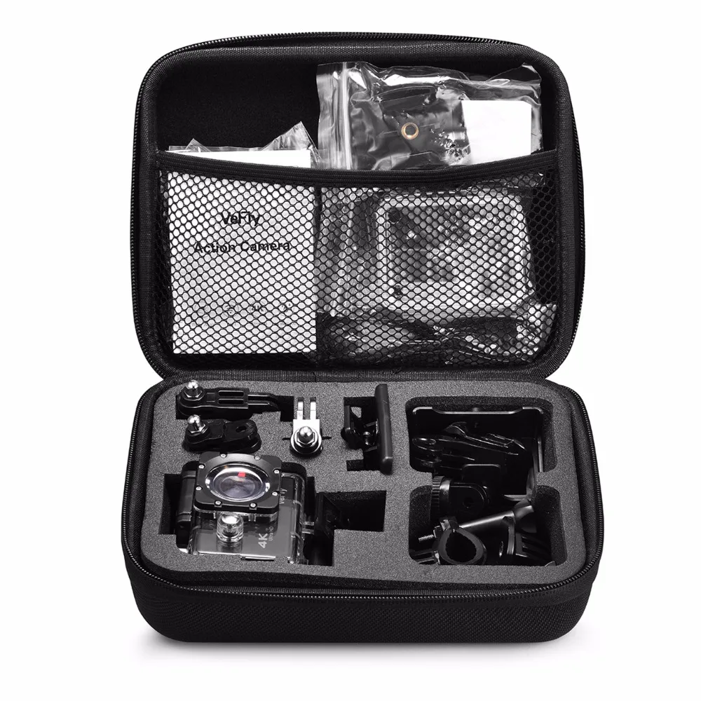 Водонепроницаемая Спортивная Экшн камера VeFly экран 2 0 дюйма Wifi 1080P 4K черная