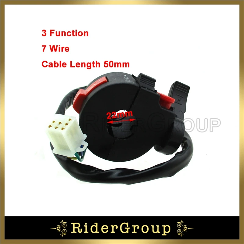 

Kill Start Light Choke Switch For ATV Taotao As Sunl Roketa Kazuma 50cc - 125cc