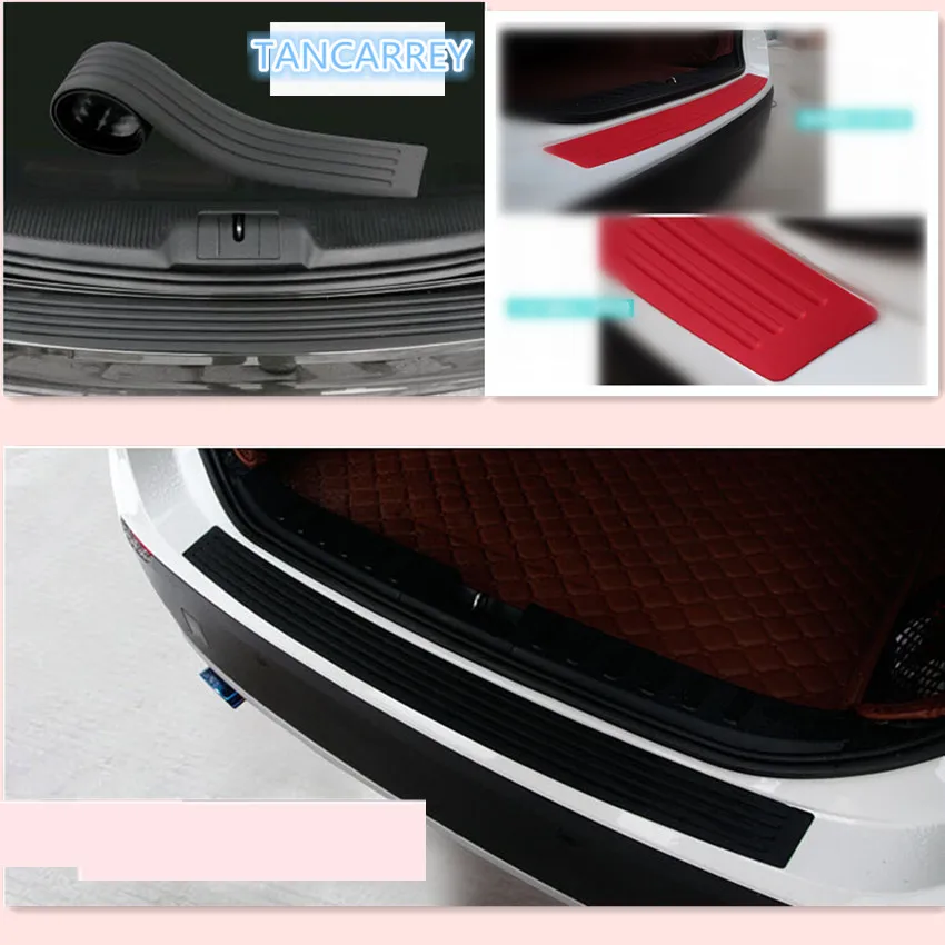 

Car rear trunk bumper Protector Sill Plate Scuff Trim Cover for Mini Cooper R56 R57 R58 R50 R53 F55 F56 Jaguar XE XF Pontiac