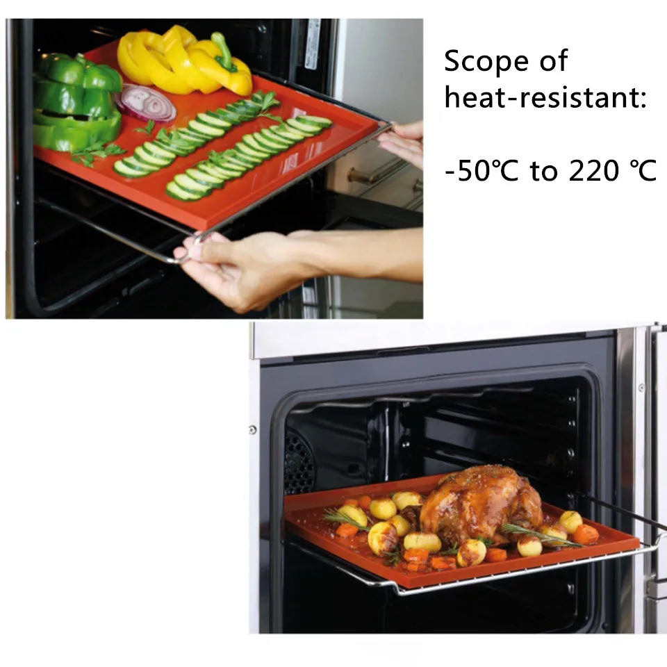 1pc Non-stick Silicone Baking Mat for oven Multifunction Cake Roll Baking Mat Swiss Roll Pad Bakeware Baking Tools Pastry Tools (4)