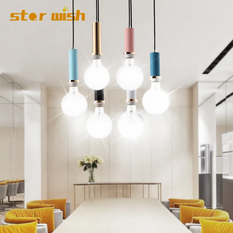 Люстра для ресторана Star wish в скандинавском стиле современный минималистичный