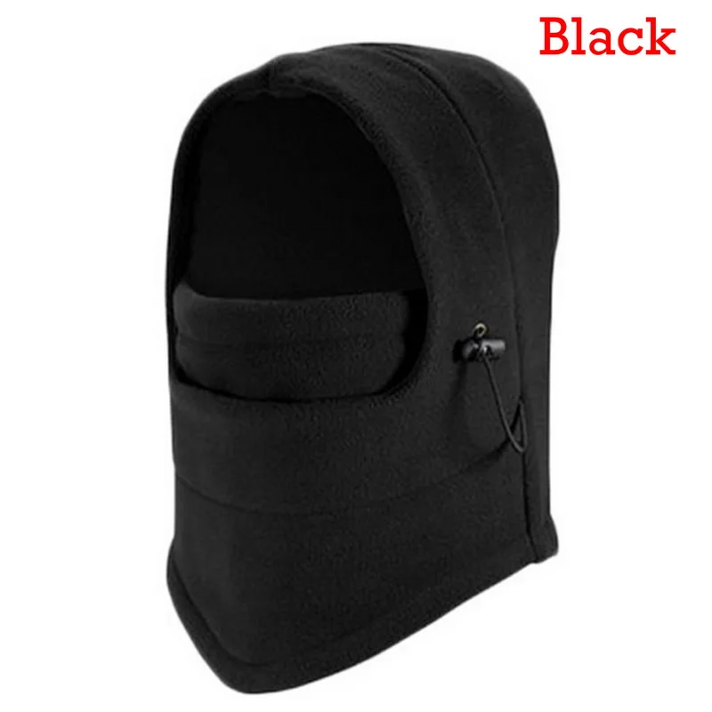 

Adisputent Winter Fashion 6 In 1 Warm Balaclava Scarf Face Neck Hat Hood Mask Helmet Fleece masked hood