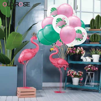 

15pcs Flamingo Cactus Pineapple Balloon Birthday Party Decorations Kids Baloon Toy Green Latex Balloon Birthday Party Supplies