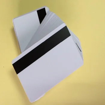 

1000pcs/lot Blank Plastic LOCO Magnetic stripe Card PVC card LOCO PVC magnetic metal magnetic card
