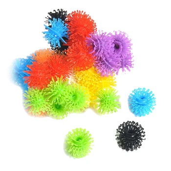

48Pcs Kids Child Puzzle Puff Ball Handmade DIY Puzzle Assembling Educational ToyColor:Colorful