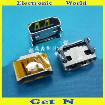 

5PCS-300PCS Import 19Pins HDMI Female Connectors Socket Hight Quality HD HDMI Jacks