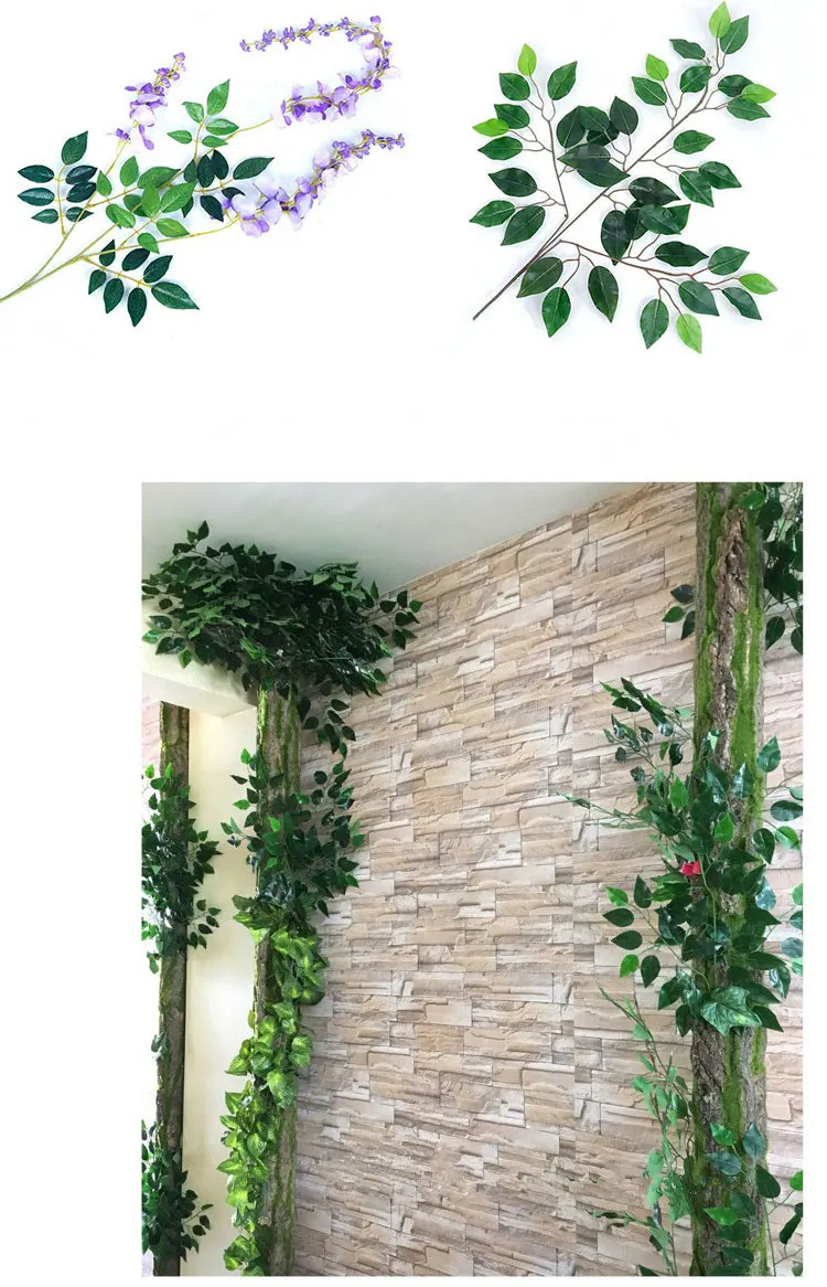 Flone-Real-Dried-Pine-Tree-Bark-Artificial-Moss-Fake-Vine-Plant-Flowers-For-Indoor-Water-Pillar-Cover-Wrap--DIY-Decor