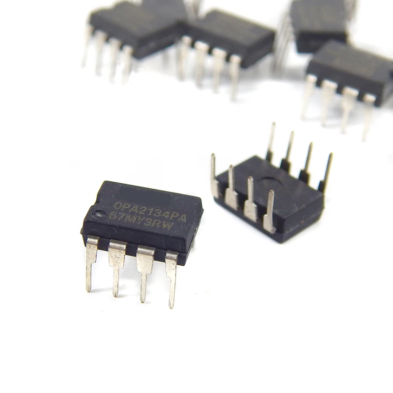 OPA2134PA Operational amplifier 8MHz 2.5-18V Channels 2 DIP8 TEXAS INSTRUMENTS