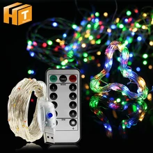 Светодиодная подсветка шнура USB порт 5м 50LED / 10м 100LED Освещение String Наружное внутреннее
