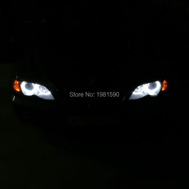 Hopstyling 1 комплект хлопковый светильник Halo Ring Angel Eyes для BMW E46 без проектора 2x131 мм 146