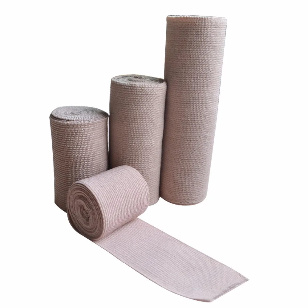 5pcs Elastic Bandage Medical First Aid Wound Breathe Dressing Fixed