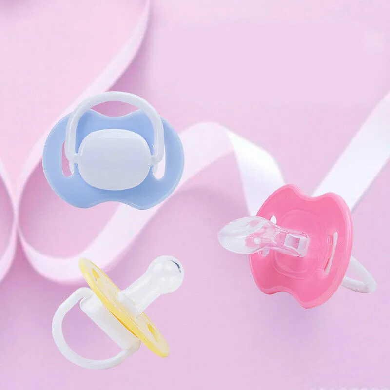 

2019 Hot Newborn Baby Feeding Pacifier Thumb Nipped Single Loaded