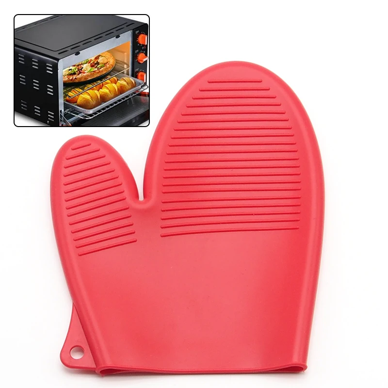 1 piece food grade Heat Resistant Silicone Kitchen barbecue oven glove