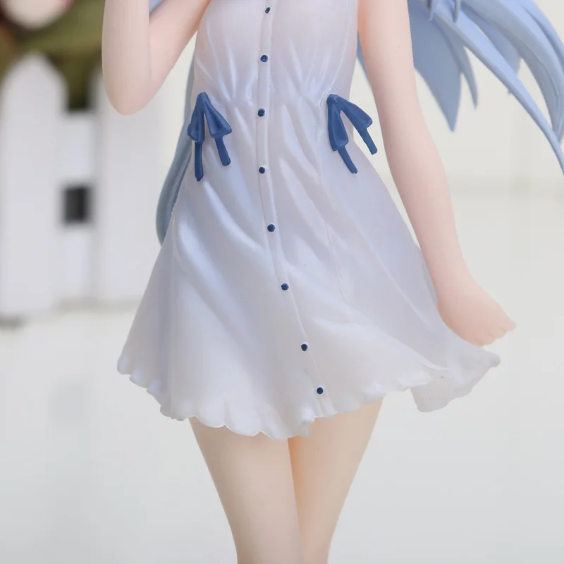 Angel Beats! Школьная форма Tenshi Ver. Tachibana Kanade ПВХ фигурка Коллекционная горячая девушка модель косплей игрушки