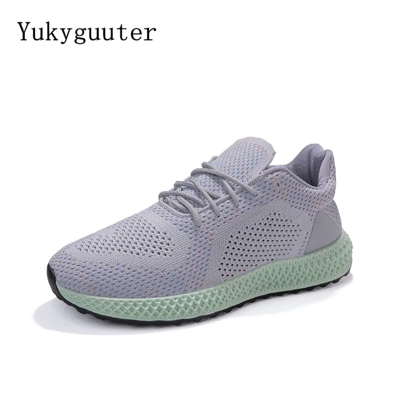 

Men Running Shoes Flats Sports Sneakers Breathable 2019 Summer Walking Mesh Shoes Man Athletic Lace Up High Quality Comfortable