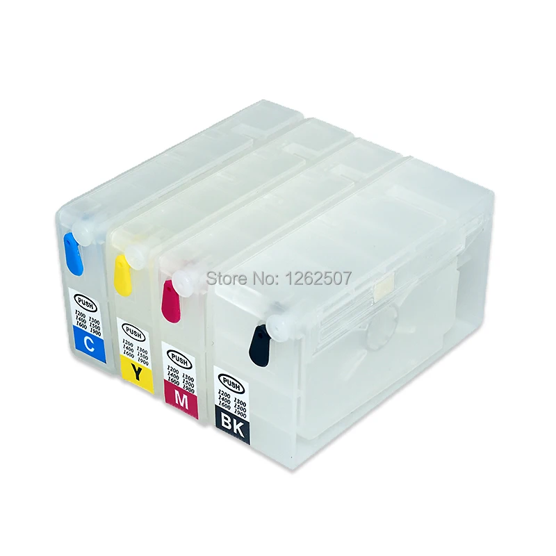 PGI-1200 PGI-1200XL Refillable Ink Cartridge With ARC Chip For Canon MAXIFY MB2020 MB2120 MB2320 MB2720 Printers