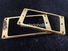 1 Set of 2pcs Flat Metal Humbucker Pickup Frame Mounting Ring 2/4mm Thick With 8 Screws For LP/SG Electric Guitar Pickup 1 Set of 2pcs Flat Metal Humbucker Pickup Frame Mounting Ring 2/4mm Thick With 8 Screws For LP/SG Electric Guitar Pickup