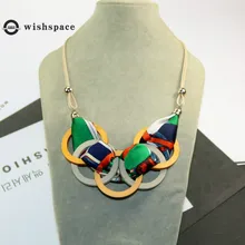 The new cloth art circle knitting joker woman fashion necklace jewelry fashion and personality art and fashion