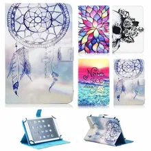 Универсальный чехол для 9," 10" 10,1 дюймов, планшетный ПК, кожаный флип-чехол с принтом, подставка для iPad, huawei, samsung, lenovo TAB, чехол