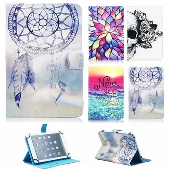 

Universal Case For 9.7" 10" 10.1 Inch Tablet PC Printed Leather Flip Case Stand Cove for iPad Huawei Samsung Lenovo TAB Case