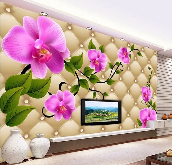 3D Flowers and Plants 957 Wall Paper Print Decal Deco Wall Mural  Self-Adhesive Wallpaper AJ US Lv (Woven Paper (Need Glue), 【164”x100”】