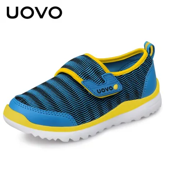 

UOVO Spring Kids Shoes Mesh Breathable Children Sneakers For Girls and Boys Light-weight Casual Sport Shoes for Eur size 28#-37#