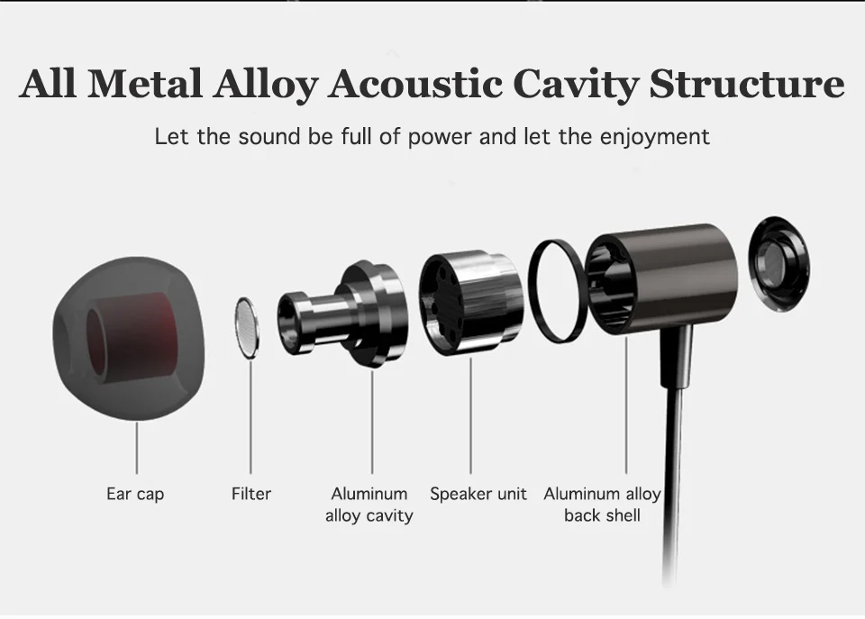 Sport Wired earphone for phone gaming headphones earphones in ear headphones bass with microphone for computer Magnetic  (9)