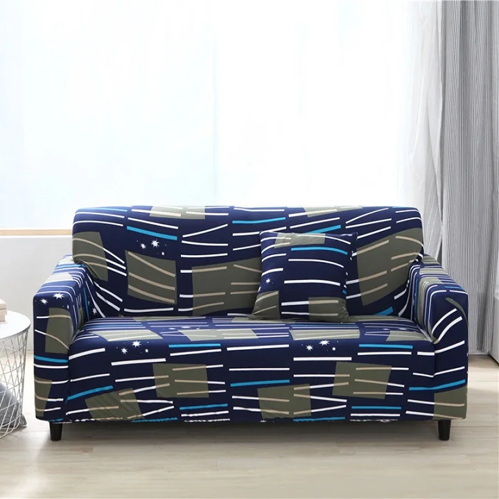 sofa cover pattern17 Чехол для дивана, дивана, эластичный чехол для гостиной, чехол для дивана, растягивающийся секционный Диванный чехол для одного, двойного, трех, четырех сидений - Цвет: sofa cover pattern17