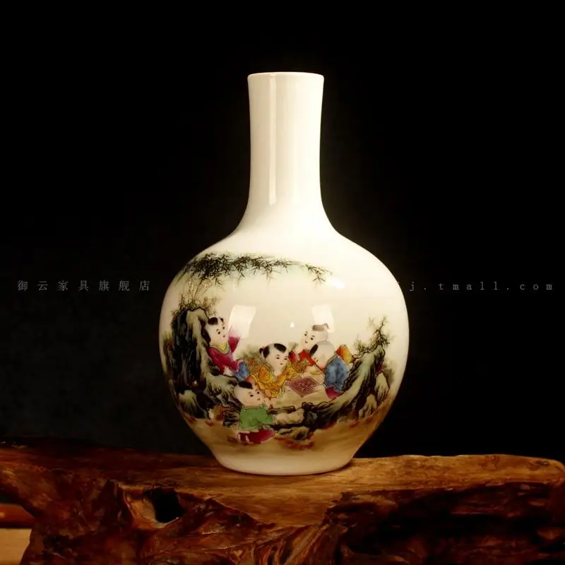 

Household act the role ofing is tasted China jingdezhen ceramics Contemporary sitting room mesa vase on sale