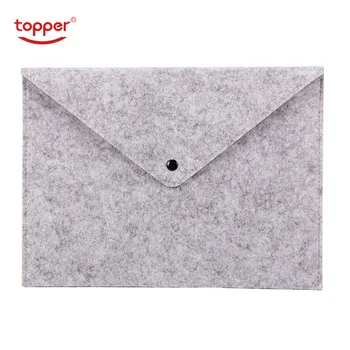 1PCS Simple Solid A4 Big Capacity Document Bag Business Briefcase File Folders Chemical Felt Filing Products Student Gifts a4 folder for documents simple solid black color leather document paper bag business briefcase filing products storage organizer